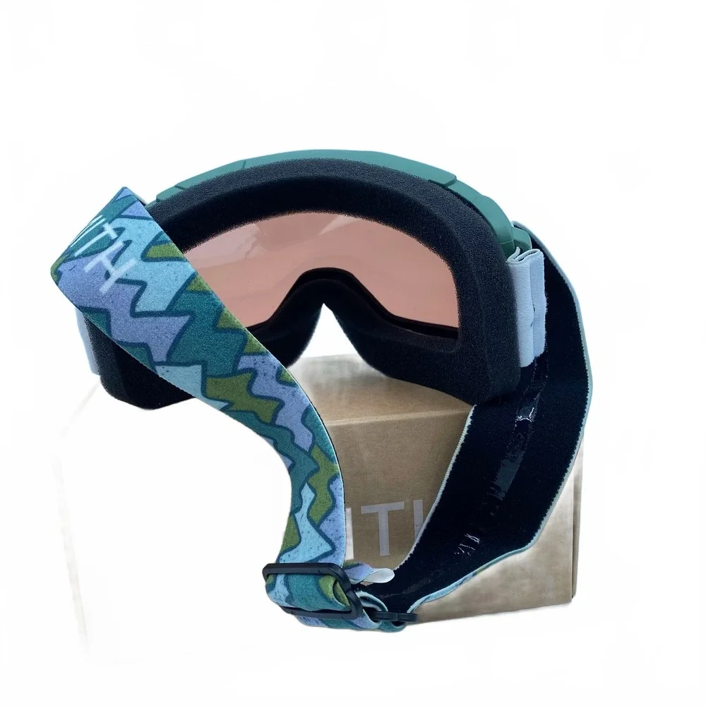 Smith Alpine Green Snowboarding Goggles | Boys M Regular